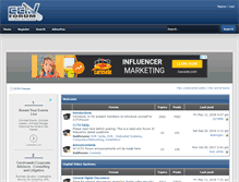Tablet Screenshot of cctvforum.com